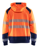 Blåkläder 3546 High vis hættetrøje materiale med logo
