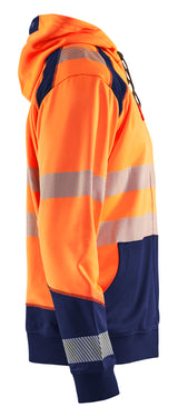 Blåkläder 3546 High vis hættetrøje produktbillede til broderi