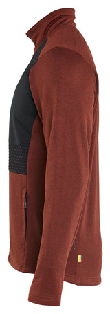 Blåkläder 3548 Sweatshirt Full Zip nærbillede med tryk