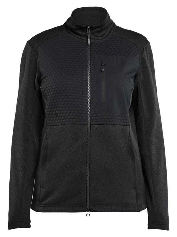 Blåkläder 3549 Dame Sweatshirt Full Zip med tryk eller logo – arbejdstøj og firmatøj