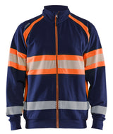 Blåkläder 3551 High vis sweatshirt materiale med firmalogo
