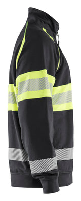 Blåkläder 3551 High vis sweatshirt produktbillede til broderi