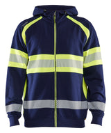 Blåkläder 3552 High vis hættetrøje med tryk eller logo – arbejdstøj og firmatøj