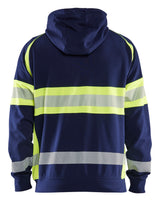 Blåkläder 3552 High vis hættetrøje produktbillede med logo