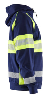 Blåkläder 3552 High vis hættetrøje detalje til broderi