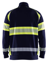 Blåkläder 3553 High vis Sweatshirt produktbillede med logo