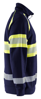 Blåkläder 3553 High vis Sweatshirt detalje til broderi