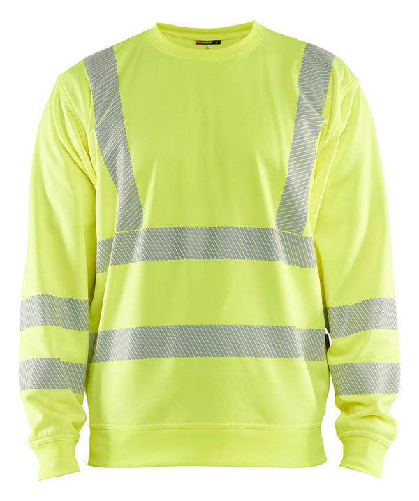 Blåkläder 3562 High vis Sweatshirt med tryk eller logo – arbejdstøj og firmatøj
