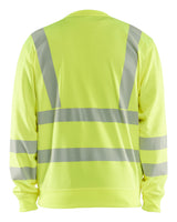 Blåkläder 3562 High vis Sweatshirt produktbillede med logo