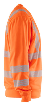 Blåkläder 3562 High vis Sweatshirt produktbillede med tryk