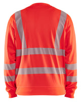 Blåkläder 3562 High vis Sweatshirt detalje med firmalogo
