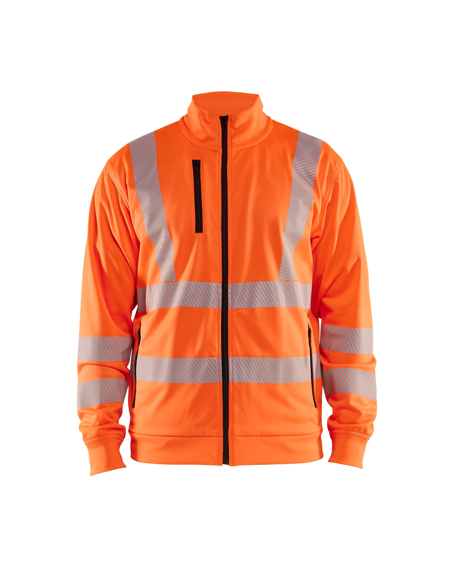 Blåkläder 3563 High vis Sweatshirt Full zip, High Vis Orange