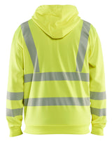 Blåkläder 3565 High vis Hættetrøje Full zip produktbillede med logo