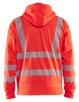 Blåkläder 3565 High vis Hættetrøje Full zip materiale med logo