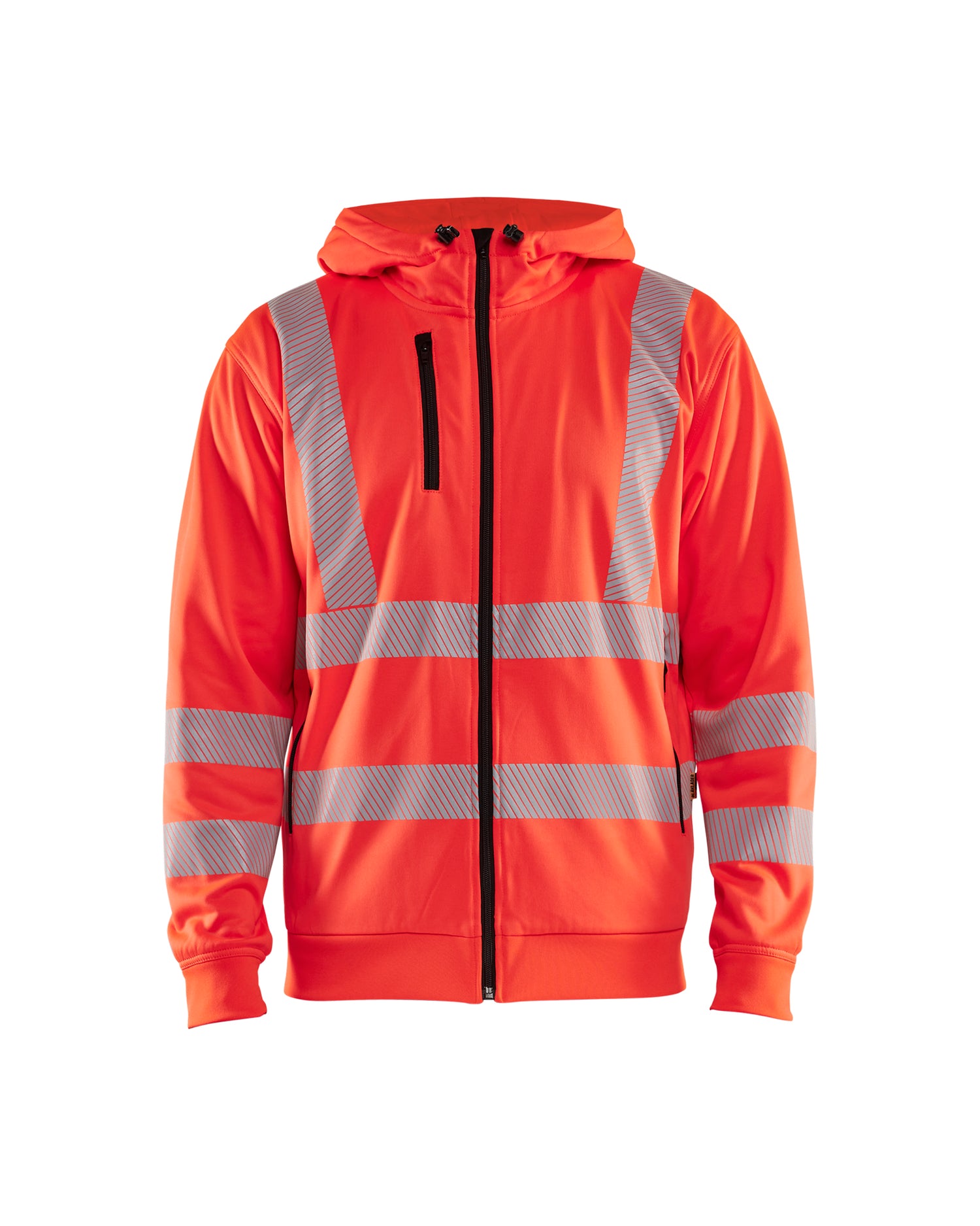 Blåkläder 3565 High vis Hættetrøje Full zip, High Vis Rød