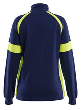Blåkläder 3566 Dame Sweatshirt Half Zip med tryk eller logo – arbejdstøj og firmatøj