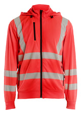 Blåkläder 3573 High Vis Sweatshirt med aftagelig hætte detalje med firmalogo