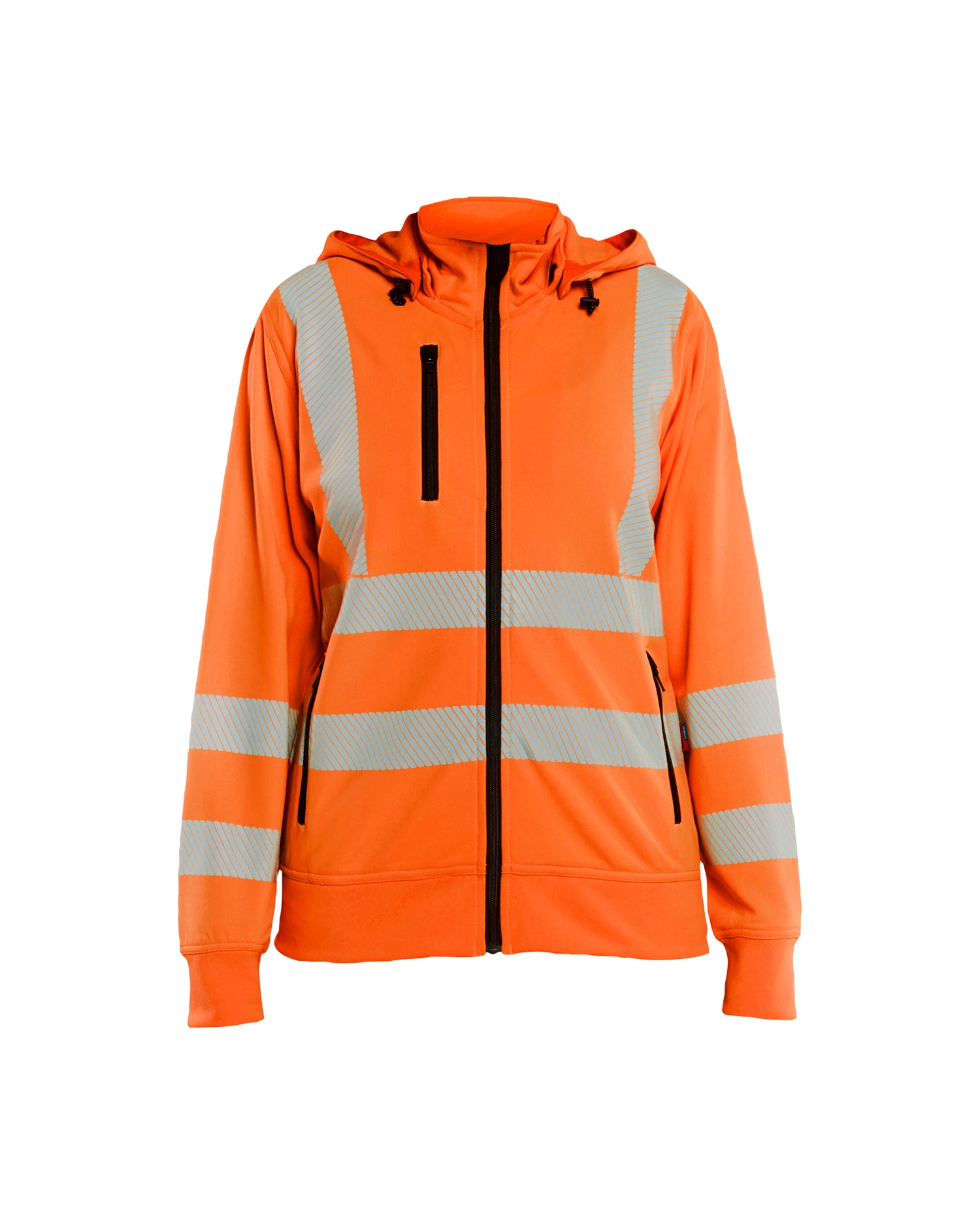 Blåkläder 3574 Dame High Vis Sweatshirt med aftagelig hætte, High Vis Orange