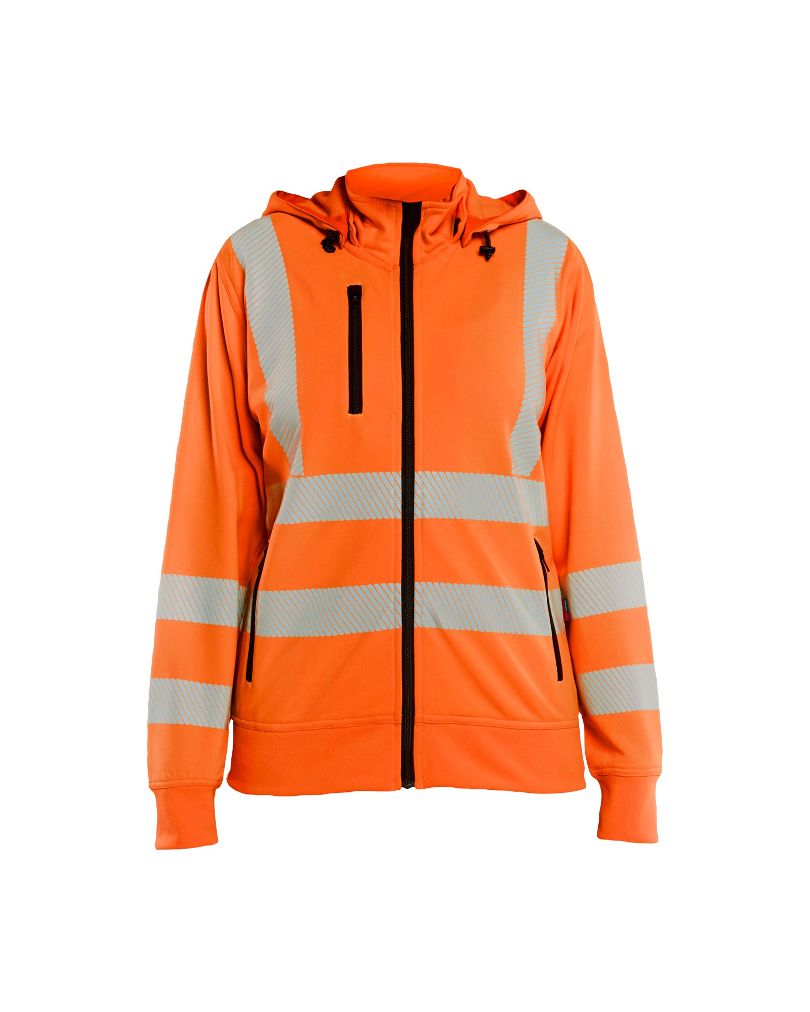 Blåkläder 3574 Dame High Vis Sweatshirt med aftagelig hætte, High Vis Orange