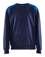 Blåkläder 3580 Sweatshirt detalje med firmalogo