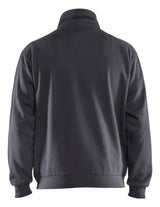Blåkläder 3587 Sweatshirt Half zip nærbillede med logo
