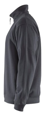 Blåkläder 3587 Sweatshirt Half zip produktbillede med tryk