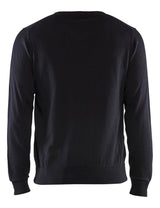 Blåkläder 3590 Strikket Pullover produktbillede med logo