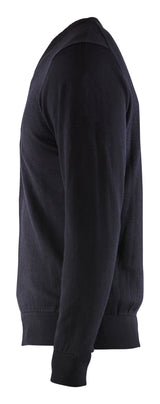 Blåkläder 3590 Strikket Pullover produktfoto med tryk