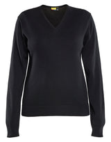 Blåkläder 3591 Dame Strikket Pullover med tryk eller logo – arbejdstøj og firmatøj