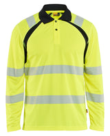 Blåkläder 3598 High Vis UV Polo Lang Ærme produktbillede med logo