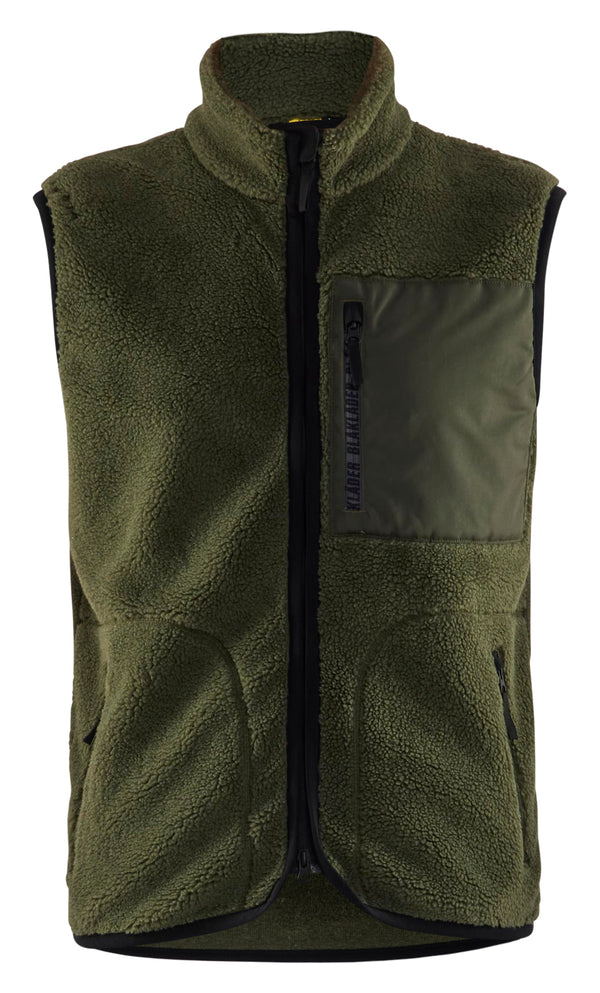 Blåkläder 3820 Fiberpels Vest med tryk eller logo – arbejdstøj og firmatøj