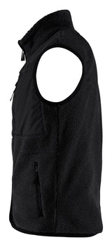 Blåkläder 3820 Fiberpels Vest nærbillede med logo