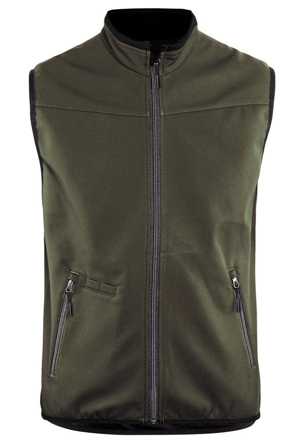 Blåkläder 3850 Softshell Vest med tryk eller logo – arbejdstøj og firmatøj