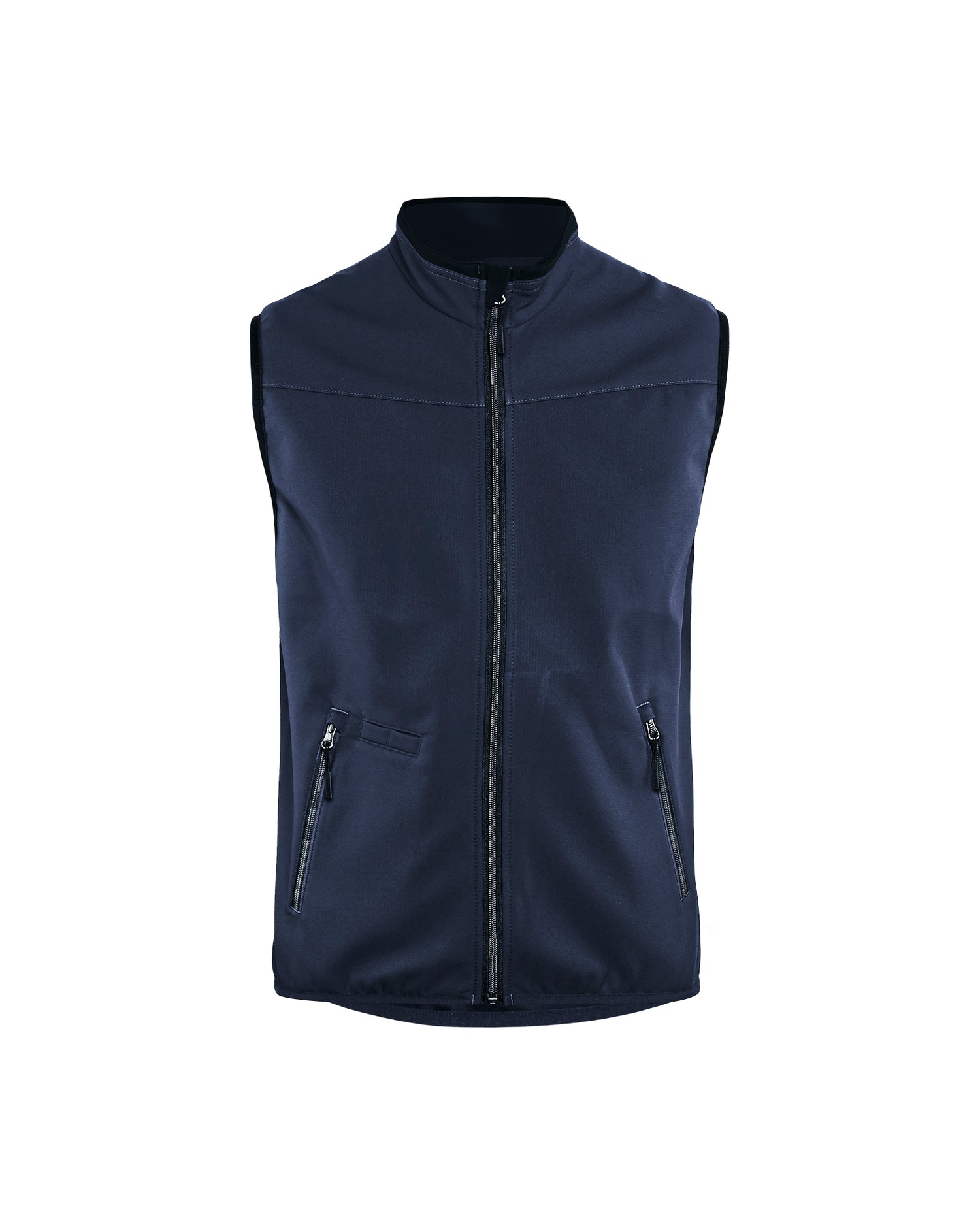 Blåkläder 3850 Softshell Vest, Mørk Marineblå/Sort