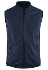 Blåkläder 3850 Softshell Vest produktfoto med tryk