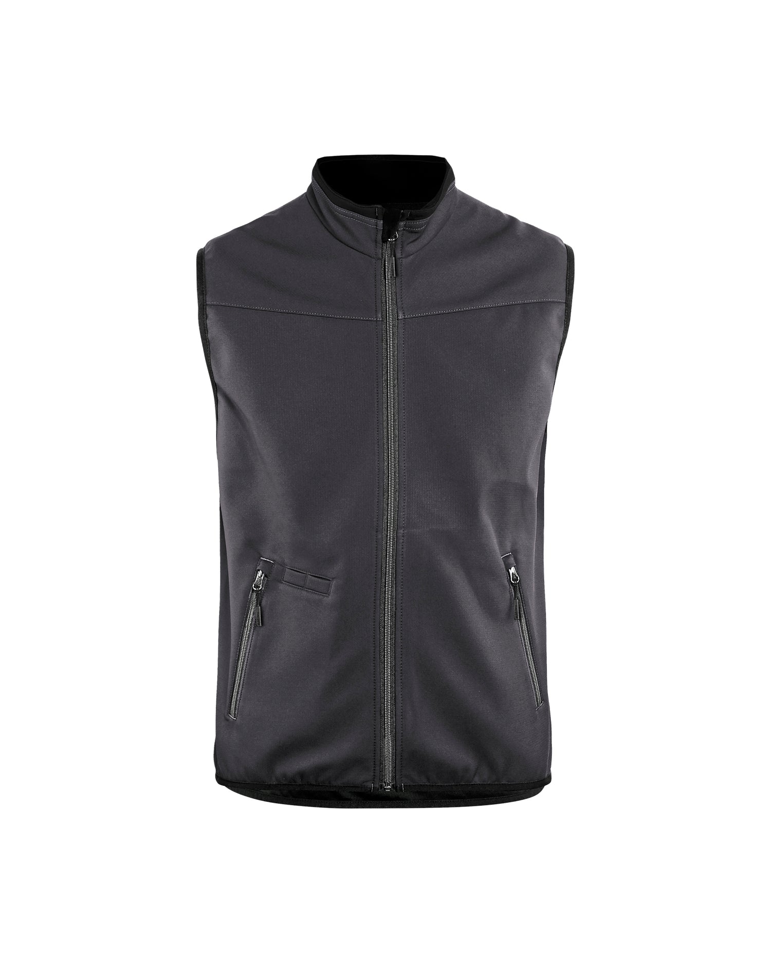 Blåkläder 3850 Softshell Vest, Mellemgrå/Sort