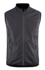 Blåkläder 3850 Softshell Vest materiale med firmalogo