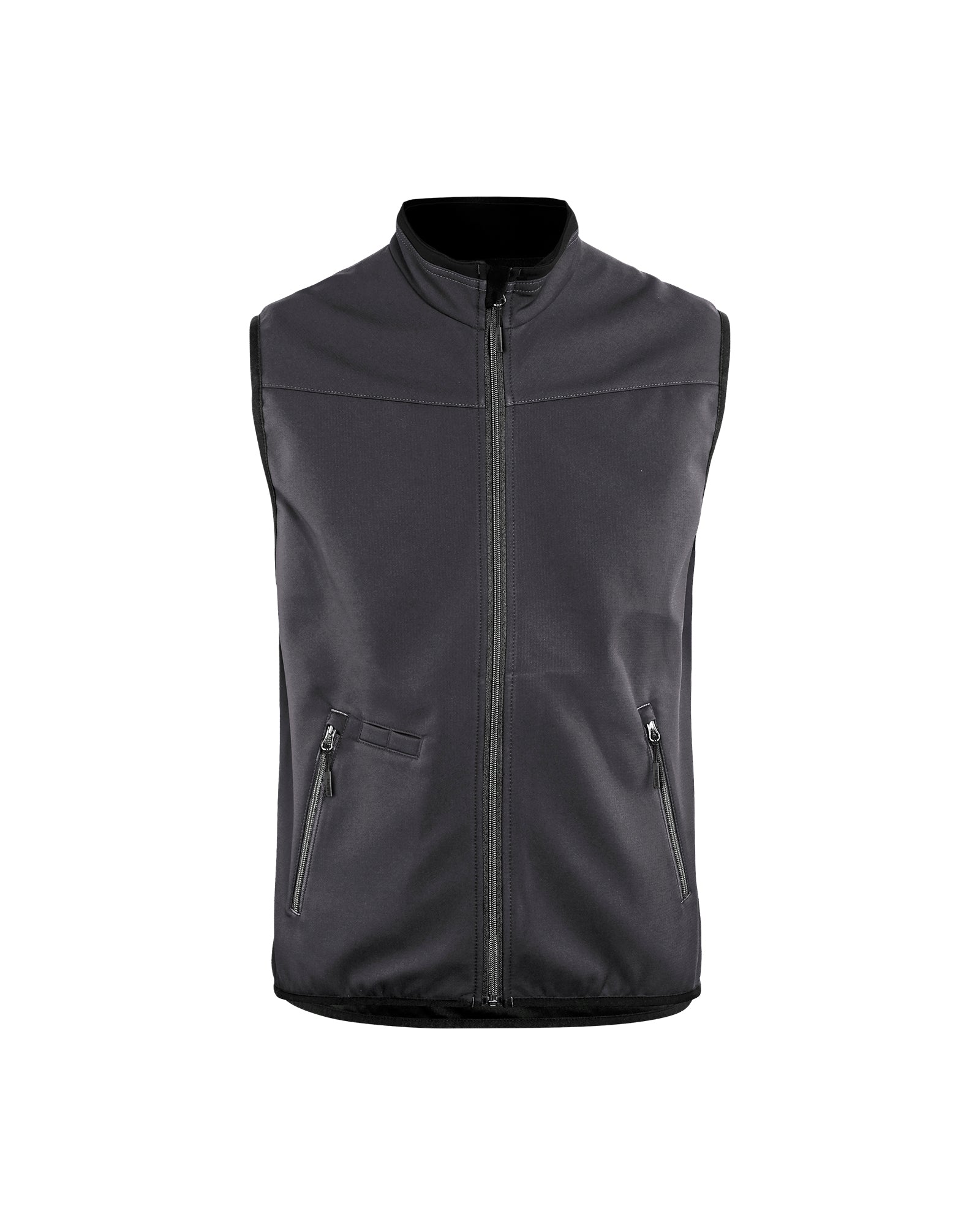 Blåkläder 3850 Softshell Vest, Mellemgrå/Sort