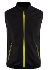 Blåkläder 3850 Softshell Vest produktbillede med tryk