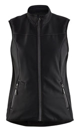 Blåkläder 3851 Dame Softshell Vest materiale med firmalogo