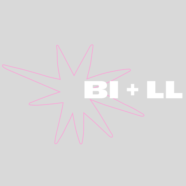 BI+LLs Pers logo  - 150x80 - 291239, Hvid, Lyserød
