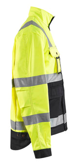 Blåkläder 4023 High Vis Arbejdsjakke produktfoto til broderi