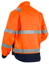 Blåkläder 4023 High Vis Arbejdsjakke materiale med logo