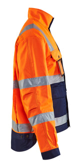 Blåkläder 4023 High Vis Arbejdsjakke produktbillede til broderi