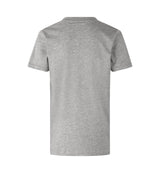 ID 40552 Økologisk T-shirt | børn nærbillede med logo
