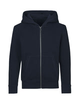 ID 40638 CORE zip hoodie | børn nærbillede med tryk
