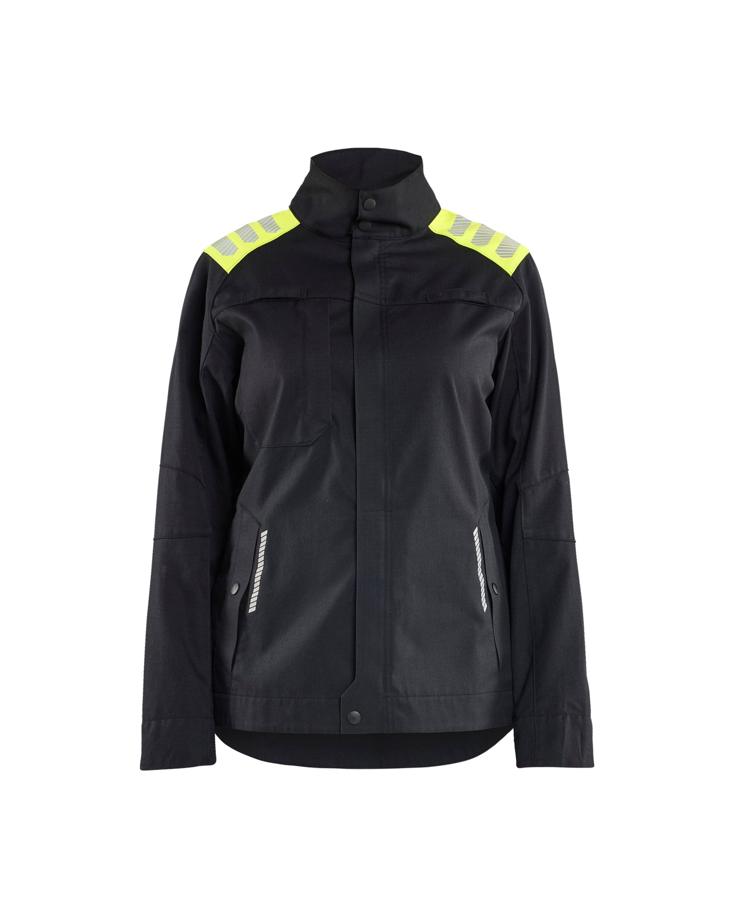 Blåkläder 4070 Dame Jakke Inherent, Sort/High Vis Gul