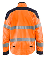Blåkläder 4089 Multinorm Jakke Inherent nærbillede med logo