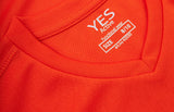 ID 42030 YES Active T-shirt | børn nærbillede med tryk
