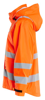 Blåkläder 4302 High Vis Regnjakke Level 2 produktbillede til broderi